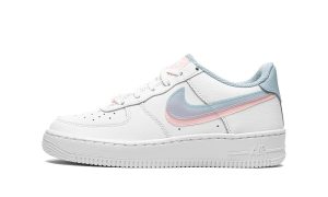 Nike Air Force 1 LV8 Double Swoosh Blue Pink  (GS)