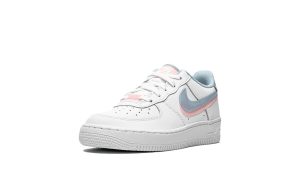 Nike Air Force 1 LV8 Double Swoosh Blue Pink  (GS)