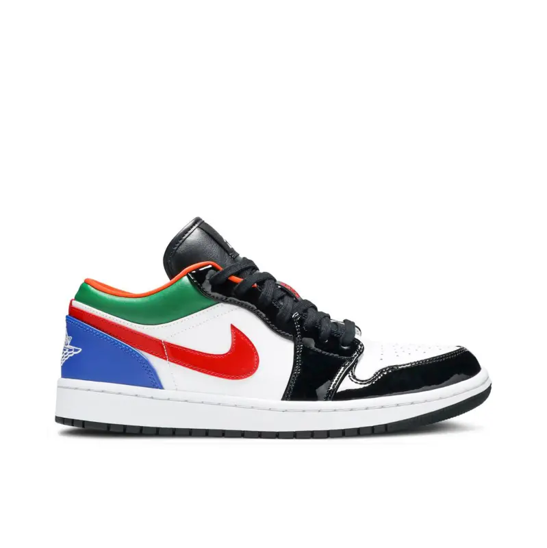 Air Jordan 1 Low Multi-Color Black Toe (W)