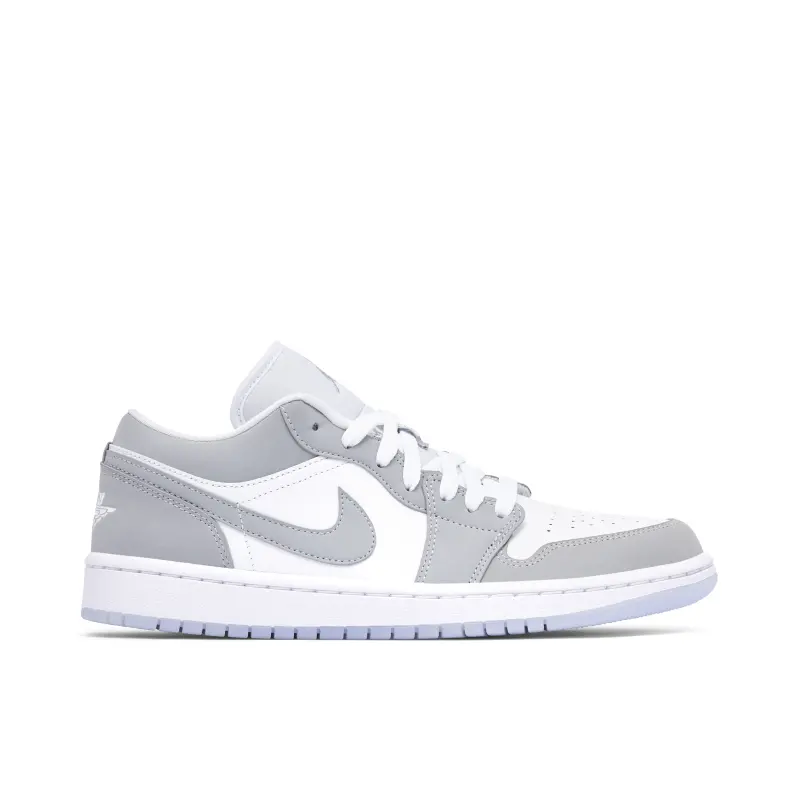 Air Jordan 1 Low White Wolf Grey (W)