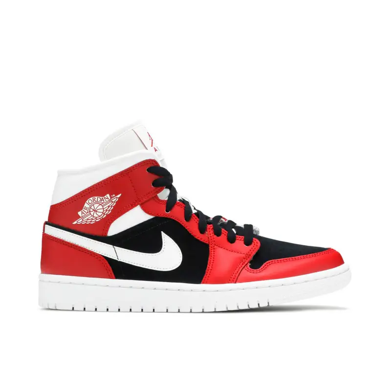 Air Jordan 1 Mid Gym Red Black (W)