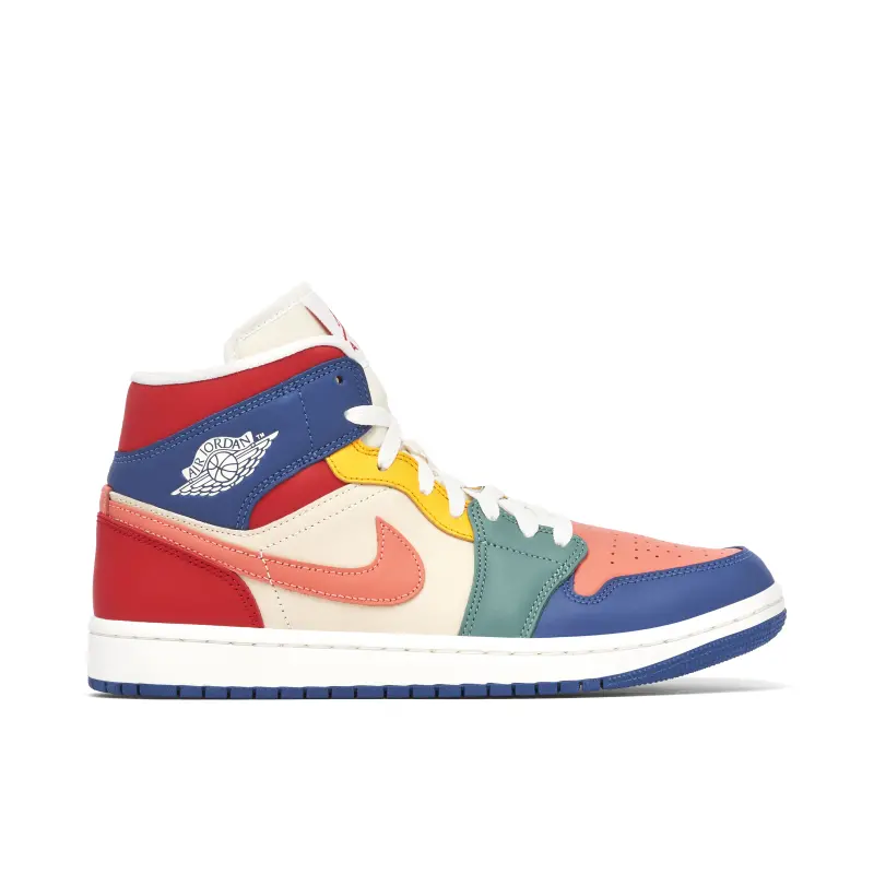 Air Jordan 1 Mid Seven-Colour (W)