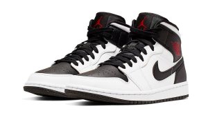 Air Jordan 1 Mid Reverse Black Toe (W)