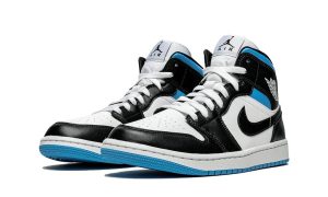 Air Jordan 1 Mid Royal Black and Blue (W)