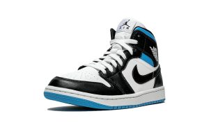 Air Jordan 1 Mid Royal Black and Blue (W)
