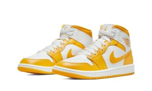Air Jordan 1 Mid White Yellow (W)