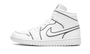 Air Jordan 1 Mid Iridescent Reflective White (W)