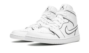 Air Jordan 1 Mid Iridescent Reflective White (W)
