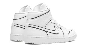 Air Jordan 1 Mid Iridescent Reflective White (W)