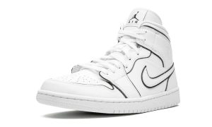 Air Jordan 1 Mid Iridescent Reflective White (W)