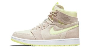 Air Jordan 1 High Zoom CMFT Fossil Lemon Twist (W)