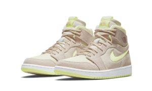 Air Jordan 1 High Zoom CMFT Fossil Lemon Twist (W)