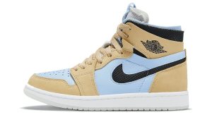Air Jordan 1 High Zoom CMFT Psychic Blue Sesam (W)