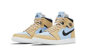 Air Jordan 1 High Zoom CMFT Psychic Blue Sesam (W)