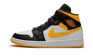 Air Jordan 1 Mid Laser Orange Black (W)