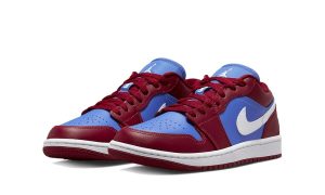 Air Jordan 1 Low Pomegranate Medium Blue (W)