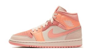 Air Jordan 1 Mid Apricot Orange Terra Blush (W)