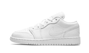 Air Jordan 1 Low White (GS)