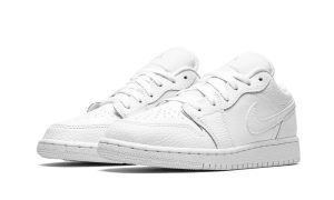 Air Jordan 1 Low White (GS)