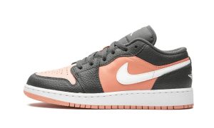 Air Jordan 1 Low Black Pink Quartz (GS)