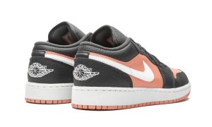 Air Jordan 1 Low Black Pink Quartz (GS)
