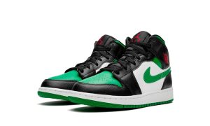 Air Jordan 1 Mid Green Toe (GS)