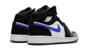 Air Jordan 1 Mid Black Racer Blue (GS)