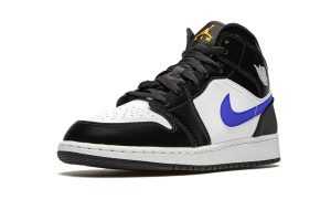 Air Jordan 1 Mid Black Racer Blue (GS)