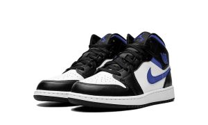 Air Jordan 1 Mid White Racer Blue (GS)