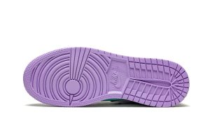 Air Jordan 1 Mid Purple Aqua (GS)