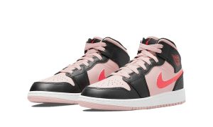 Air Jordan 1 Mid Pink Crimson (GS)