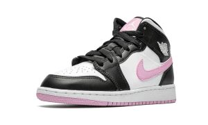 Air Jordan 1 Mid White Light Arctic Pink (GS)