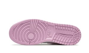 Air Jordan 1 Mid White Light Arctic Pink (GS)
