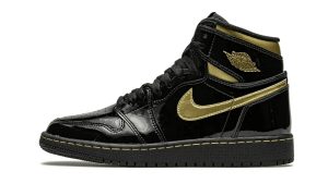 Air Jordan 1 Retro High Black Metallic Gold (2020) (GS)