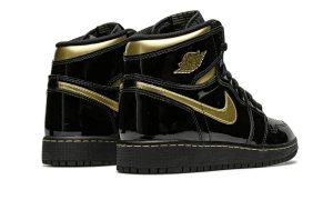 Air Jordan 1 Retro High Black Metallic Gold (2020) (GS)