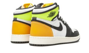 Air Jordan 1 Retro High White Black Volt University Gold (GS)