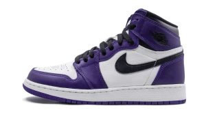 Air Jordan 1 Retro High Court Purple White (GS)