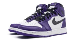 Air Jordan 1 Retro High Court Purple White (GS)