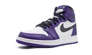 Air Jordan 1 Retro High Court Purple White (GS)