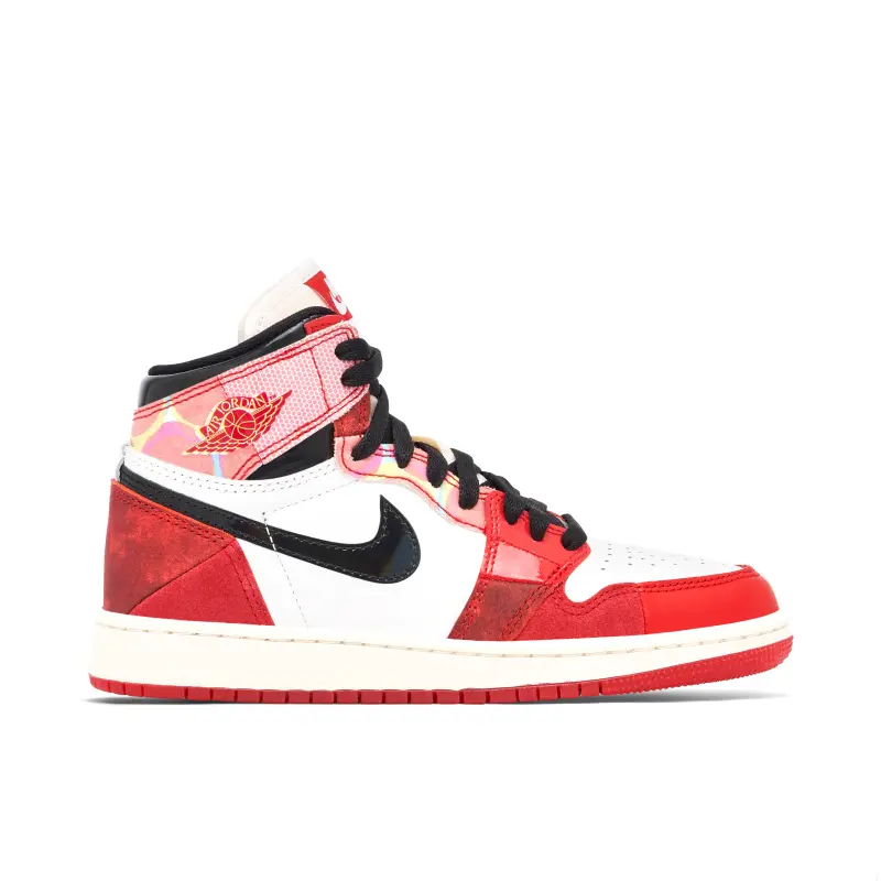 Air Jordan 1 High x Spider-Man Across The Spider-verse Red Black (GS)