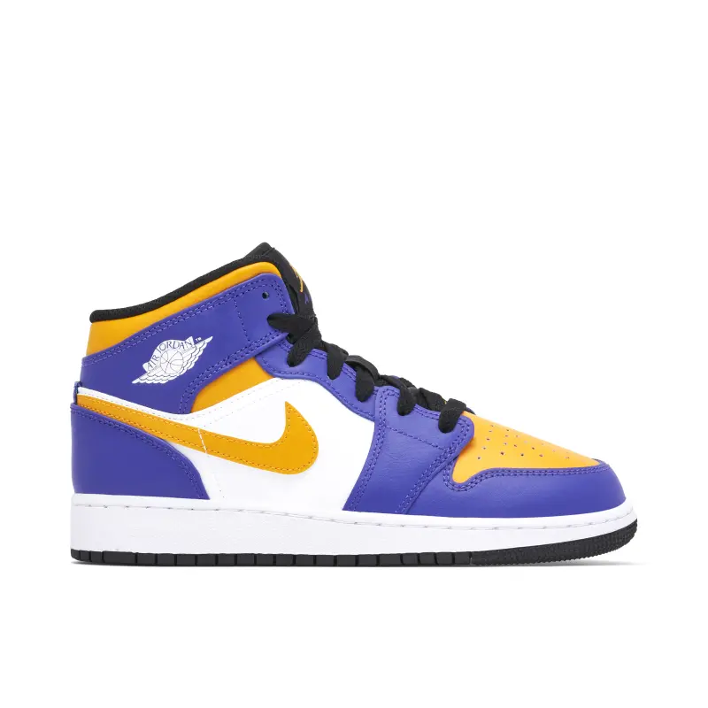 Air Jordan 1 Mid Lakers (GS)