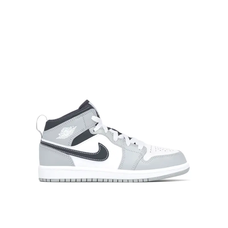 Air Jordan 1 Mid Light Smoke Grey (2022) (PS)