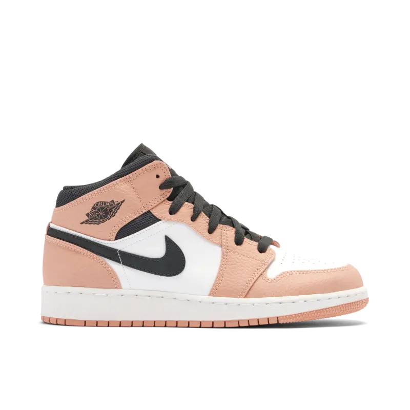 Air Jordan 1 Mid Pink Quartz (GS)