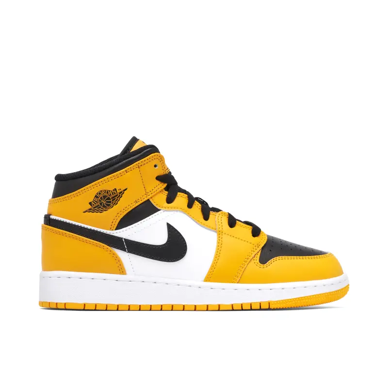 Air Jordan 1 Mid Reverse Yellow Toe (GS)