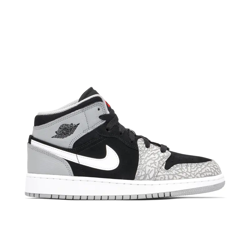 Air Jordan 1 Mid SE Elephant Toe (GS)