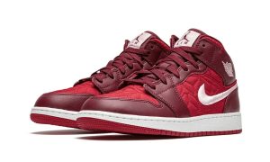Air Jordan 1 Mid SE Red Quilt (GS)