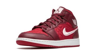 Air Jordan 1 Mid SE Red Quilt (GS)