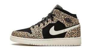 Air Jordan 1 Mid SE Leopard (GS)