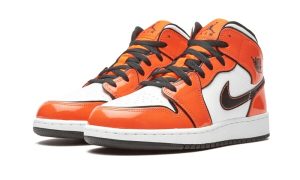 Air Jordan 1 Mid SE Turf Orange (GS)