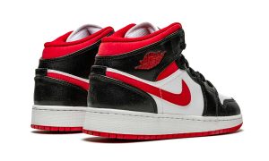 Air Jordan 1 Mid Gym Red Black White (GS)